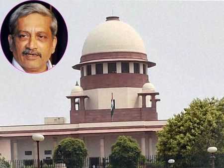 கோவா முதல்வராக பாரிக்கர் பதவியேற்கலாம்.. தடை விதிக்க சுப்ரீம் கோர்ட் மறுப்பு