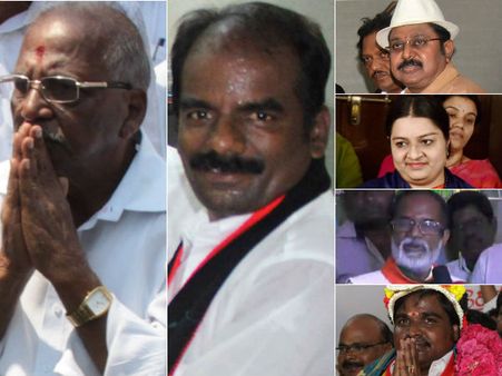 ஆர்.கே. நகர்: மதுசூதனன், மருதுகணேஷ், தினகரன், கங்கை அமரன், தீபா உள்பட 82 வேட்புமனுக்கள் ஏற்பு