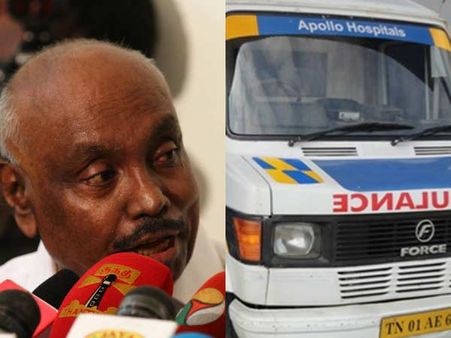 அப்பல்லோ ஆம்புலன்ஸுக்கு போன் போட்ட டிஎஸ்பி யார்?.. பி.எச்.பி. கேள்வி!