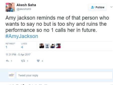 எமி ஆட்டத்தைப் பார்த்து டான்ஸ் மாஸ்டர்களெல்லாம் காசிக்கு ஓடிப் போயிட்டாங்க.. டிவிட்டரில் செம ஓட்டு!