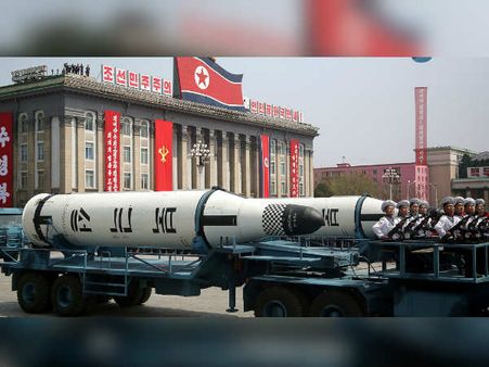 வட கொரியாவின் ஏவுகணை சோதனை தோல்வி... அமெரிக்க ராணுவம் தகவல்!
