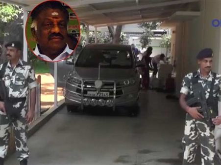 கேட்டவுடன் ஓபிஎஸ்க்கு 'ஒய்' பிரிவு பாதுகாப்புக் கொடுத்த மத்திய அரசு - வீடியோ