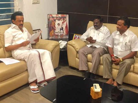 பாமக வக்கீல் பாலுவின் ஸ்டாலின், ஓபிஎஸ், கமலுடனான திடீர் சந்திப்பு... பரபர பின்னணி