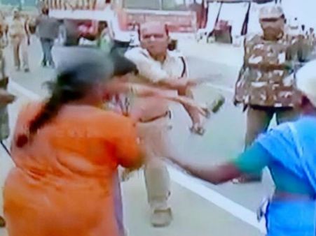 பெண்ணை அறைந்த ஏடிஎஸ்பி பாண்டியராஜன்... வேலை பார்த்த இடமெல்லாம் வில்லங்கம்தான்!