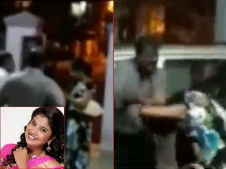 கள்ளக் காதலால் களேபரம்... நள்ளிரவில் நடுத்தெருவில் அடிதடியில் வாணி ராணி நடிகை