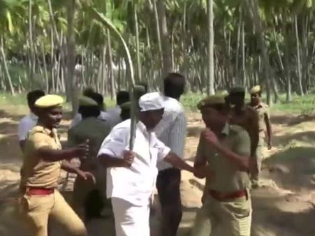 கீழடிக்கு வந்த மத்திய அமைச்சர்களுக்கு பொதுமக்கள் கடும் எதிர்ப்பு... விரட்டியடித்தனர் - வீடியோ