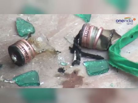 பாஜக பிரமுகர் வீட்டின் மீது பெட்ரோல் குண்டு வீச்சு... அதிர்ச்சியில் தேவகோட்டை மக்கள் - வீடியோ