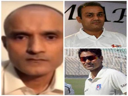 குல்பூஷன் ஜாதவ் மரண தண்டனைக்கு தடை.. நீதி நிலைநாட்டப்பட்டுள்ளது - சேவாக், கைஃப் வரவேற்பு