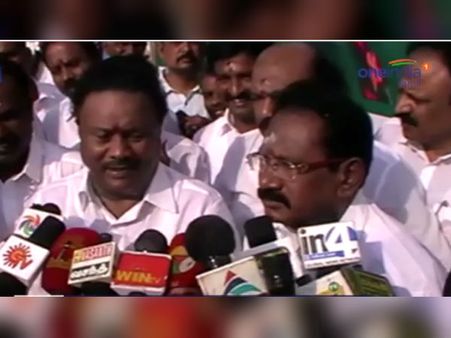 நிபந்தனைகளை நிறைவேத்திட்டோம்.. இனி சீக்கிரம் சேர்ந்திடுவோம்.. திண்டுக்கல் சீனிவாசன் உறுதி: வீடியோ