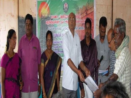 செங்கம் அருகே மனுநீதி நாள் முகாம்: ஆதிதிராவிட மக்களுக்கு நலத்திட்ட உதவி வழங்கல்