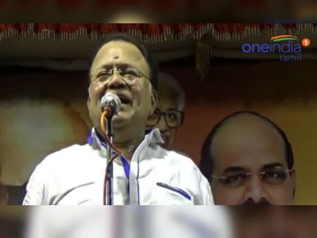 'இங்க இந்தியில எழுதினா... அங்க தமிழ்ல எழுதனும்' பொன்.ராதாவை கலாய்த்த ராதாரவி - வீடியோ