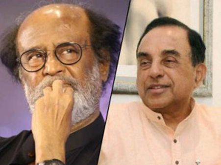 சினிமாவில் நடிப்பதே நல்லது.. ரஜினிக்கு அரசியல் எல்லாம் சரிப்பட்டு வராது.. சு.சாமி !