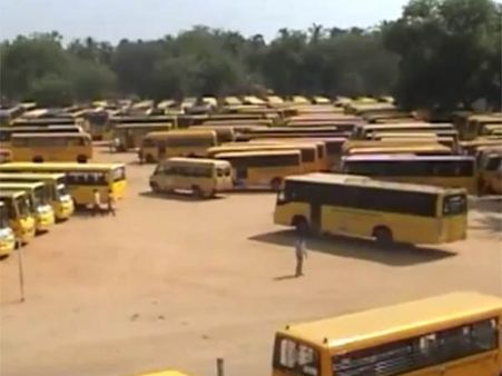 பள்ளிகளில், பஸ், வேன் நல்லாயிருக்கா? ஈரோடில் அதிகாரிகள் ஆய்வு - வீடியோ