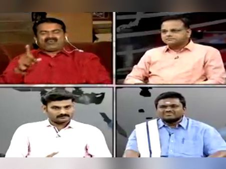 சீமானே அதிக நேரம் பேசுவதா? வன்மத்தை டிவி விவாதத்தில் கொட்டிய பாஜக கே.டி ராகவன்