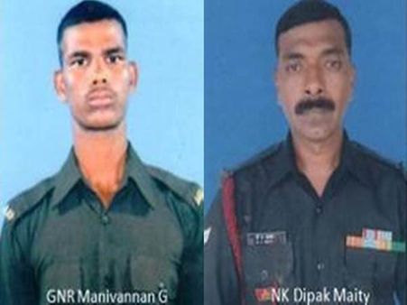 காஷ்மீரில் தீவிரவாதிகள் தாக்குதல்.. தமிழக வீரர் உள்பட 2 பேர் வீரமரணம்