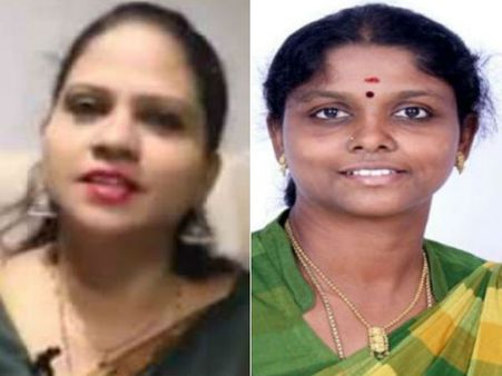 ஆபாசமாக திட்டி.. தலைமுடியை இழுத்து.. ஹசீனா, ஜான்சி ராணி குடுமிபிடி ..சத்தியமூர்த்தி பவனில் பரபர!