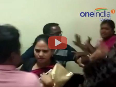 எங்க வந்து யாரு கிட்ட... செருப்பு பிஞ்சிரும் - சத்தியமூர்த்தி பவனில் ஆபாச சண்டை