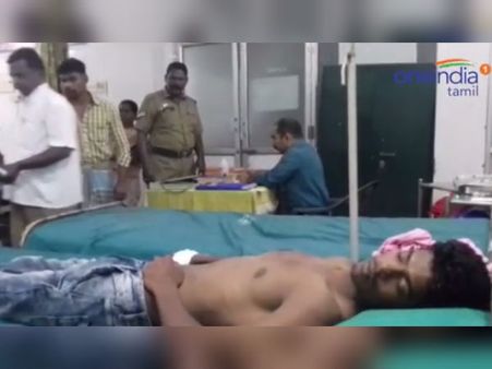 கிருஷ்ணகிரியில் காதல் ஜோடியை பிரித்த போலீசார் - விஷம் குடித்த காதலன் - வீடியோ