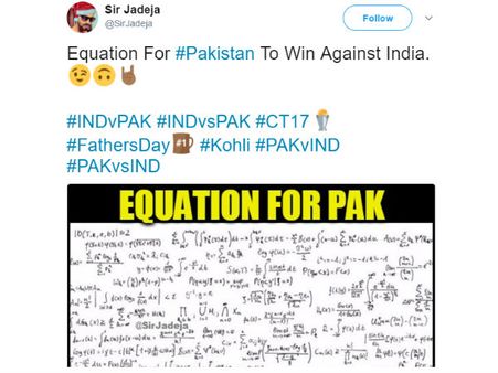 இந்தியாவை தோற்கடிக்க பாகிஸ்தான் படிக்க வேண்டிய ஃபார்முலா...!