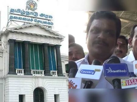 தமிழக சட்டசபை வரலாற்றிலேயே முதல் முறையாக.... ஆளும் கட்சி எம்எல்ஏ ஒருவர் வெளிநடப்பு