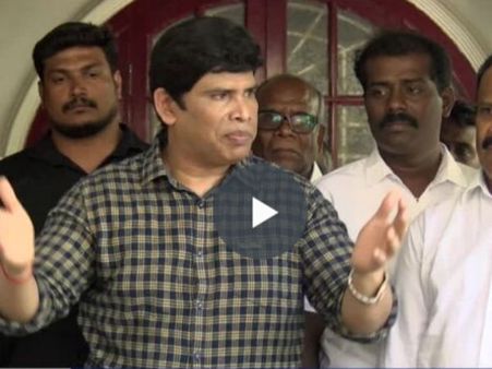 சசிகலாவிடம் நிறைய பணம் இருப்பதால் அவர் எதுவும் செய்வார் - நடிகர் ஆனந்த் ராஜ் விளாசல்: வீடியோ