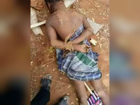 திருச்சி அருகே சாதி மறுப்பு திருமணம் செய்த தலித் இளைஞர் பொது இடத்தில் கட்டி வைத்து படுகொலை!