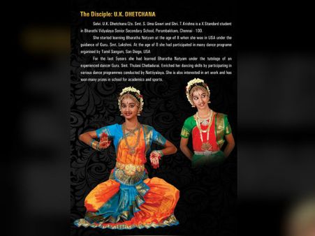 சென்னையில் 10ம் வகுப்பு மாணவி தீட்சணாவின் பரதநாட்டிய அரங்கேற்றம்