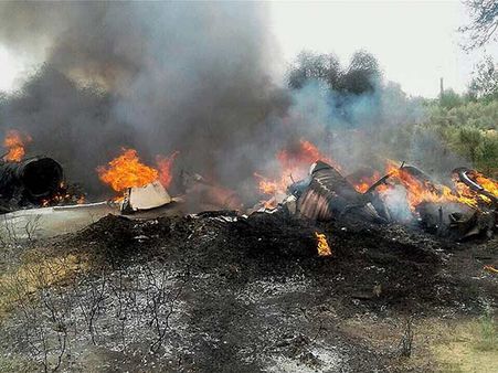 இந்திய ராணுவப் பயிற்சி விமானம்... ராஜஸ்தானில் விழுந்து நொறுங்கி விபத்து