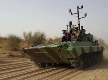 சென்னையில் உருவான நாட்டின் முதலாவது ஆளில்லா உளவு கவச வாகனம் 'முந்த்ரா'