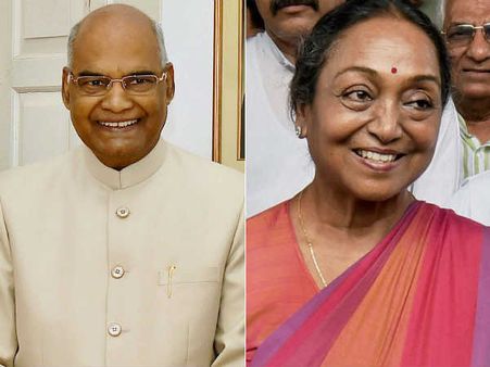 குடியரசுத் தலைவர் தேர்தல்: சென்னை வந்தார் ராம்நாத் கோவிந்த் - மீராகுமாரும் வருகிறார்