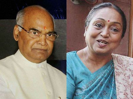 ஜனாதிபதி தேர்தல் : ராம்நாத் கோவிந்த், மீராகுமார் சென்னையில் முகாம்