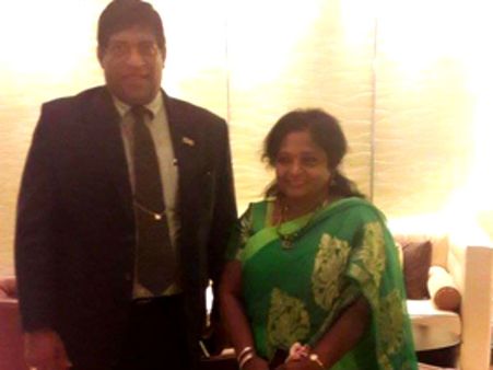 தமிழக மீனவர் பிரச்சனை: இலங்கை வெளியுறவு அமைச்சருடன் தமிழிசை சவுந்தரராஜன் சந்திப்பு!