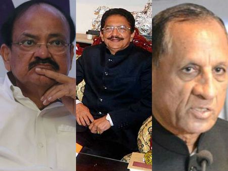 துணை ஜனாதிபதி வேட்பாளர் பட்டியலில் வெங்கையா நாயுடு, வித்யாசாகர் ராவ், ஈ.எஸ்.எல். நரசிம்மன்!