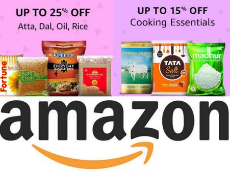 மளிகை, வீட்டு உபயோகப் பொருட்கள் வாங்கணுமா?: அமேசானில் 45% வரை தள்ளுபடி இருக்கே