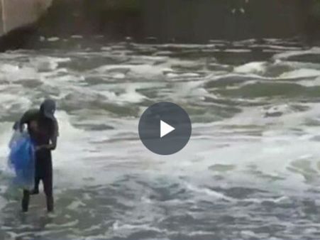 ஆபத்தான பகுதிகளில் மீன்பிடிப்பு... கண்டுகொள்ளாத மாவட்ட நிர்வாகம் - வீடியோ