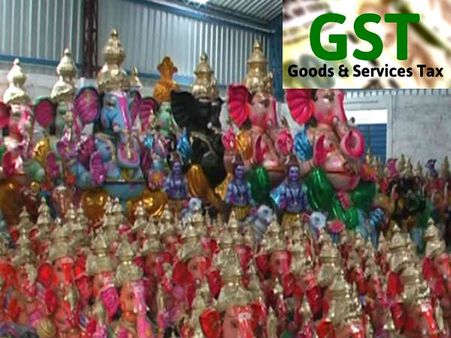 விநாயகரையும் விடாத ஜிஎஸ்டி... சிலை விலை உயர்வு 