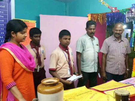 அரசு பொருட்காட்சியில் மாணவர்களின் கண்கவர் கண்காட்சி!