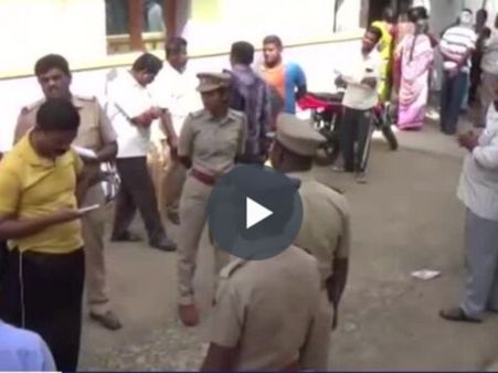 குடும்பத்தகராறு... மனைவியை அடித்தே கொன்ற கொடூரக் கணவன் கைது - வீடியோ