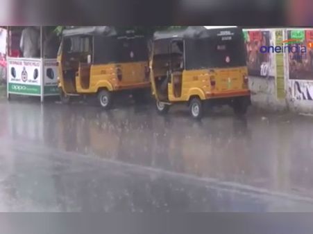 சென்னையின் பல இடங்களில் இடியுடன் கனமழை.. விட்டு விட்டு கொட்டித்தீர்க்கும் மழையால் மக்கள் மகிழ்ச்சி!
