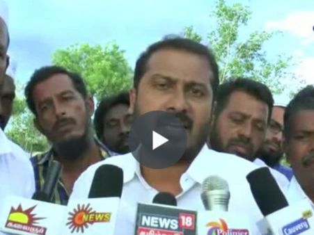 அதிமுக இரு அணிகளும் இணையாமல் இருக்க பாஜக தான் காரணம் - தாக்கும் தமிமூன் அன்சாரி: வீடியோ