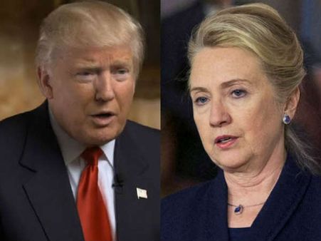 என் முதுக்குப் பின்னால் புஸ்ஸென்று மூச்சு விட்டார் டிரம்ப் - ஹில்லாரியின் திகில் அனுபவம்