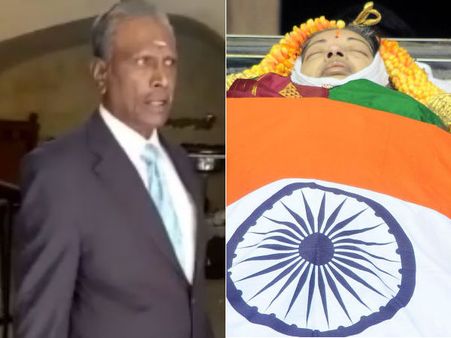 ஜெ. மரணம்.. விசாரணை கமிஷன் தலைவராக ஓய்வு பெற்ற நீதிபதி ஆறுமுகசாமி பொறுப்பேற்பு