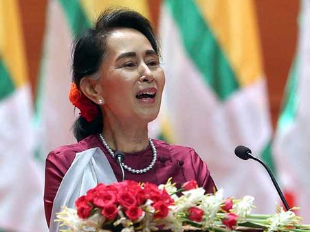 ரோஹிங்கியா விவகாரத்தில் சர்வதேச விசாரணையைக் கண்டு பயமில்லை... மவுனம் கலைத்த ஆங் சாங் சூகி!