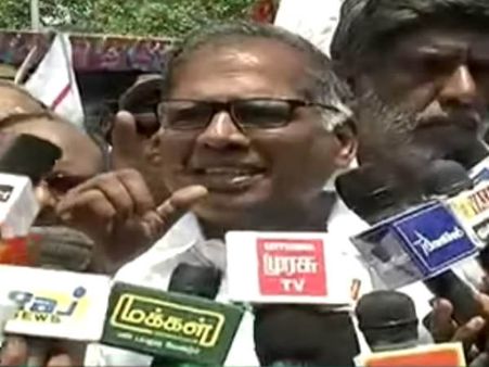 அனிதா மரணத்திற்கு நீதி கேட்டு போராட்டம்... சென்னையில் போராடிய ஜி.ரா கைது!