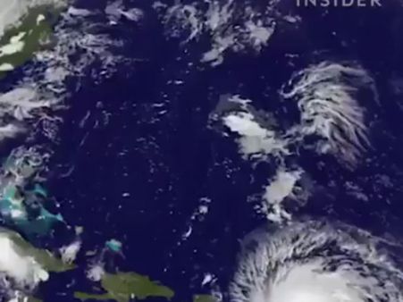 நாசக்கார இர்மா புயல் கடந்து வந்த பாதை தெரியுமா? இந்த குட்டி வீடியோவை பாருங்கள்