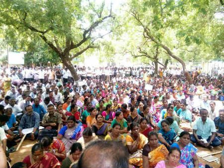 ஆசிரியர் போராட்டத்தின்போது நீதிபதியை விமர்சித்த அரசு ஊழியருக்கு 15 நாள் நீதிமன்ற காவல்