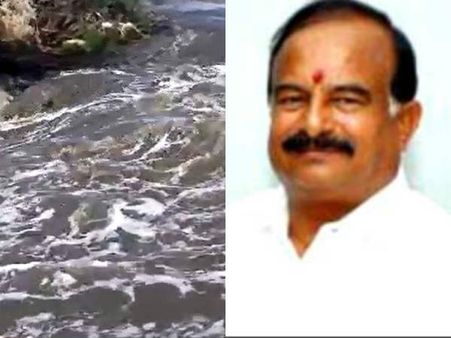 நொய்யல் ஆற்று நுரையும்... பாம்பு கடி நுரையும்... - அமைச்சருக்கு சமர்பணம்