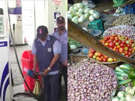 பெட்ரோல், டீசல் விலை விர்.. காய்கறிகள் விலை சர்.. கடும் அவதியை நோக்கி மக்கள்!