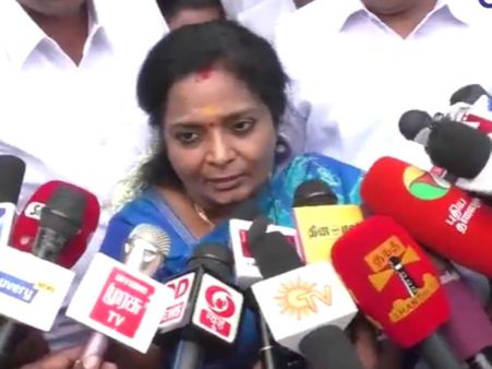 பூச்சி மருந்து ஊழலில் இருந்து தப்பிக்க காவிரி வழக்கை வாபஸ் வாங்கியவர் கருணாநிதி... தமிழிசை விமர்சனம்