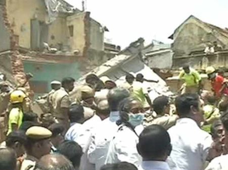 திருச்சியில் கட்டட விபத்தில் 4 பேர் பலியான சம்பவம்... கட்டட உரிமையாளர் கைது